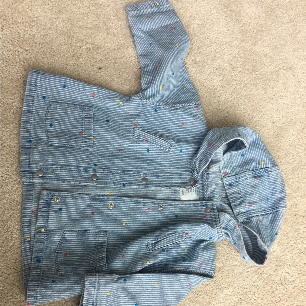 Zara baby girl sprint jacket 9-12 months